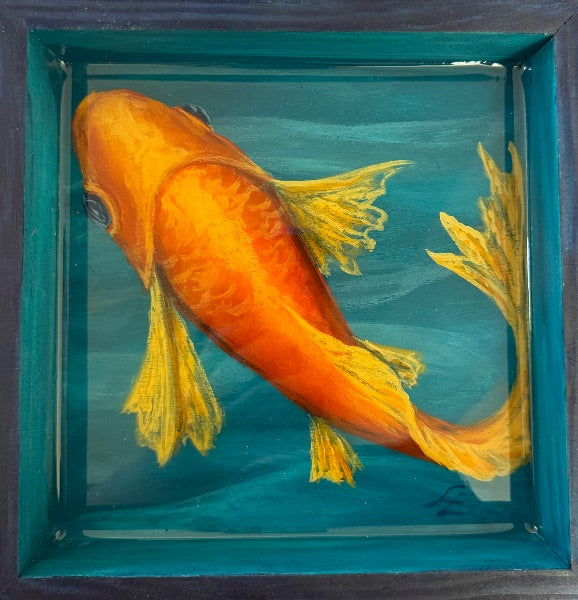 Workshop: Paint a Koi under Resin! Mission Viejo. Jan.18