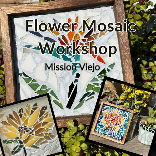 Mosaic Flower Wall Hanging - Sat, Dec. 14 Mission Viejo