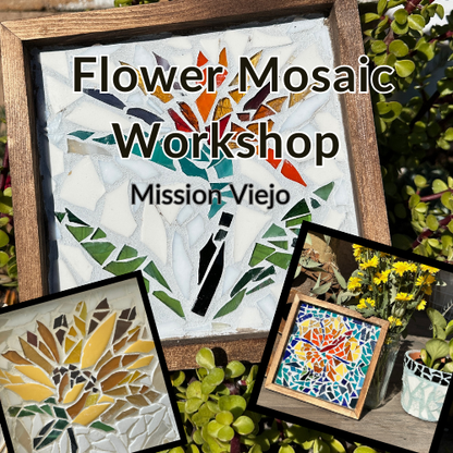 Mosaic Flower Wall Hanging - Sat, Dec. 14 Mission Viejo