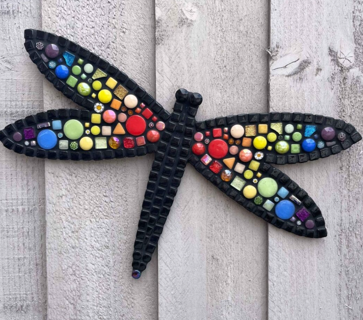 Dragonfly Mosaic Wall Hanging Workshop, January 11